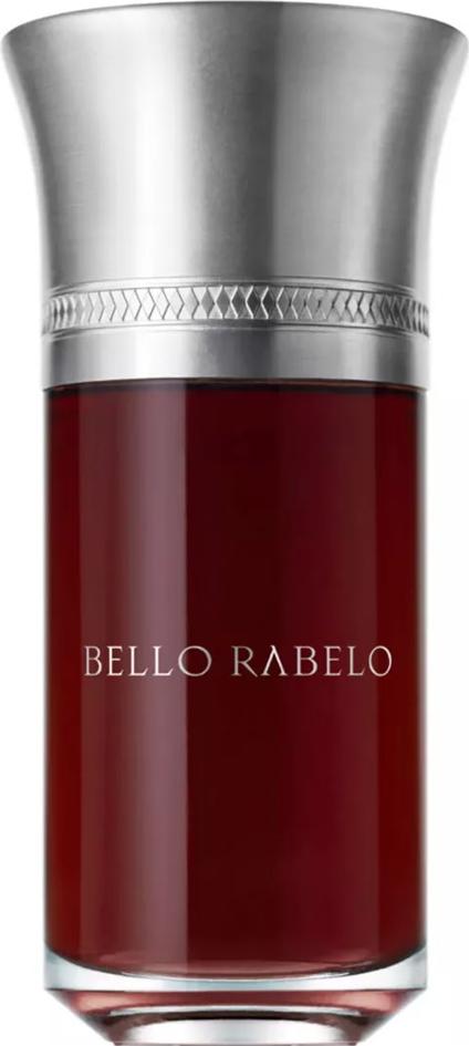 Flacon perfum Liquides Imaginaires Bello Rabelo 100ml na białym tle - orientalny zapach unisex dla pewnych siebie kobiet i mężczyzn
