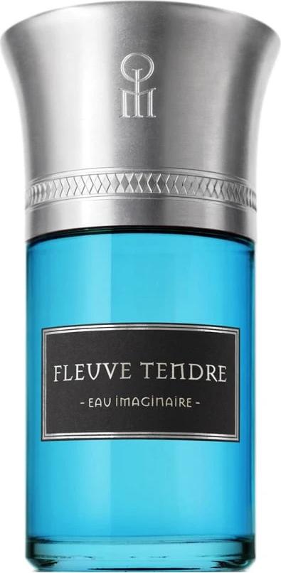 Flacon perfum Liquides Imaginaires Fleuve Tendre 100ml na białym tle - luksusowe unisex perfumy z eleganckim opakowaniem marki Liquides Imaginaires
