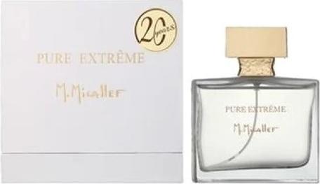 Flacon perfum M.Micallef Pure Extreme woda perfumowana 100ml na białym tle z eleganckim opakowaniem marki M.Micallef