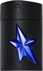 Flacon wody perfumowanej MUGLER A*Men Stellar 100ml dla mężczyzn w efektownym opakowaniu z logo marki na białym tle
