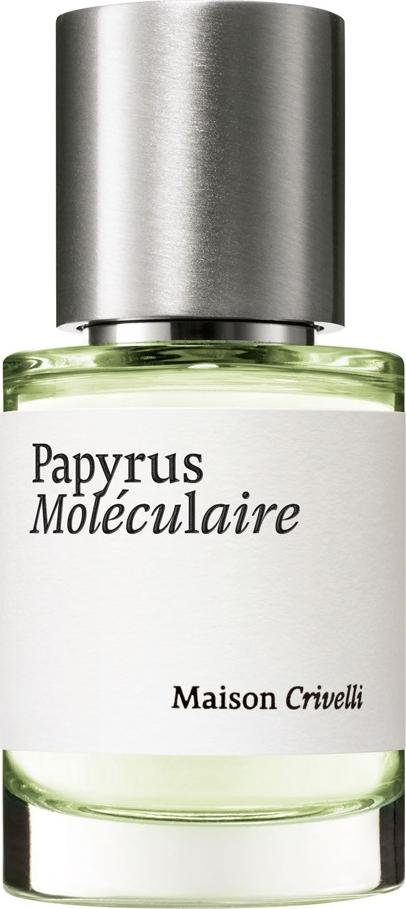 Flacon perfum Maison Crivelli Papyrus Moléculaire 30ml - eleganckie niszowe perfumy unisex z pudrowo-tytoniovymi nutami zapachowymi