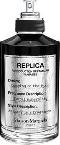 Flacon perfum Maison Margiela Replica Dancing on the Moon woda perfumowana 100ml unisex z eleganckim opakowaniem na białym tle