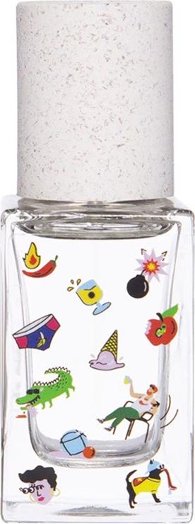 Flacon wody perfumowanej Maison Matine Poom Poom 15ml w eleganckiej buteleczce z logo marki na białym tle - energetyczny zapach damski