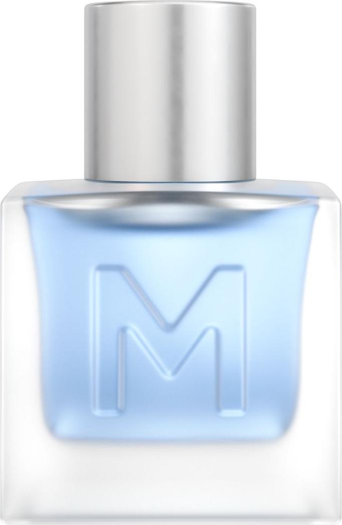 Flacon wody toaletowej Mexx IceTouch Man 30ml na białym tle - eleganckie opakowanie męskich perfum z orzeźwiającym zapachem grejpfruta i cedru