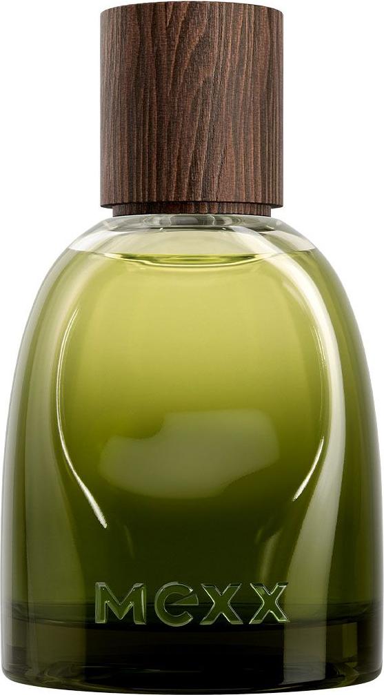 Flacon wody perfumowanej Mexx Inspired Nature Men 30ml z aromatyczno-drzewną kompozycją dla mężczyzn w ekologicznym opakowaniu marki Mexx