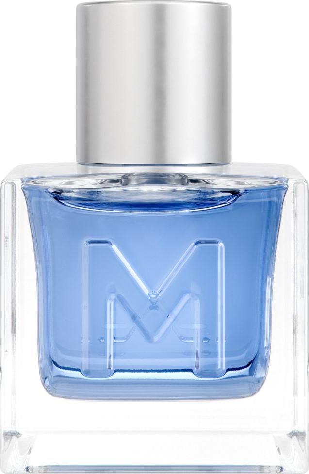 Flacon wody toaletowej Mexx Man 50ml - męskie perfumy w eleganckiej butelce z logo marki Mexx na białym tle