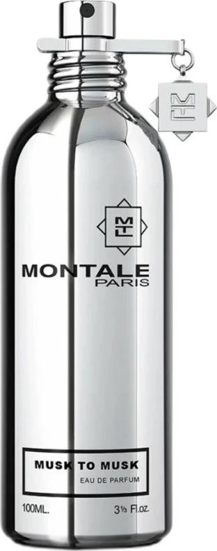 Flacon perfum Montale Musk To Musk woda perfumowana unisex 100ml z eleganckim opakowaniem marki Montale na białym tle