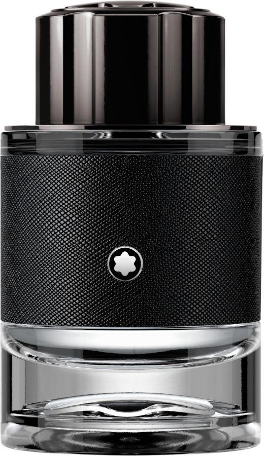 Flakon Montblanc Explorer woda perfumowana 60ml dla mężczyzn z eleganckim opakowaniem na białym tle - męskie perfumy drzewno-aromatyczne