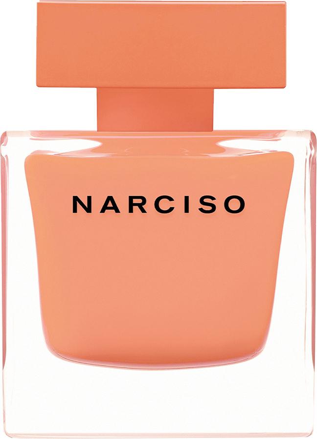 Flacon perfum NARCISO RODRIGUEZ NARCISO Ambrée - elegancka butelka ambrowo-drzewnej wody perfumowanej dla kobiet z charakterystycznym designem marki