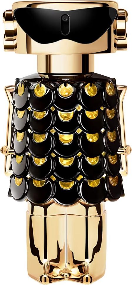 Paco Rabanne Fame Parfum perfumy damskie 30ml w eleganckim czarnym flakonie z logo marki na białym tle do sklepu internetowego