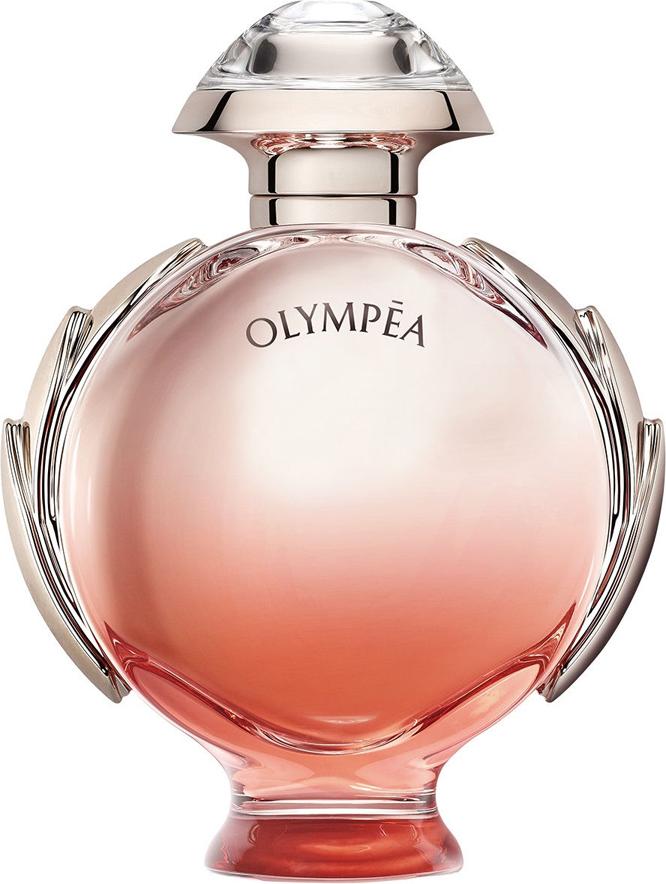 Flacon perfum Paco Rabanne Olympea Aqua Legere woda perfumowana 80ml w eleganckim opakowaniu z charakterystycznym designem marki