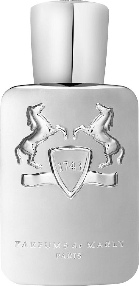 Flacon perfum Parfums de Marly Pegasus woda perfumowana dla mężczyzn 75ml z eleganckim opakowaniem marki na białym tle