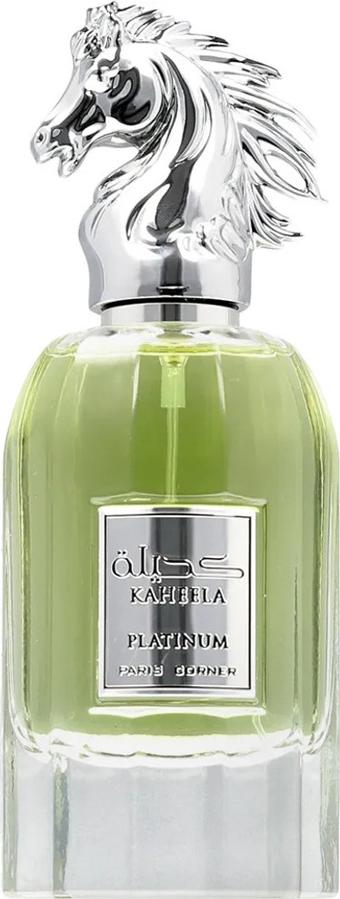 Flacon perfum Paris Corner Kaheela Platinum woda perfumowana 85ml w eleganckim opakowaniu - unisex zapach z nutami cytrusowymi i wanilii