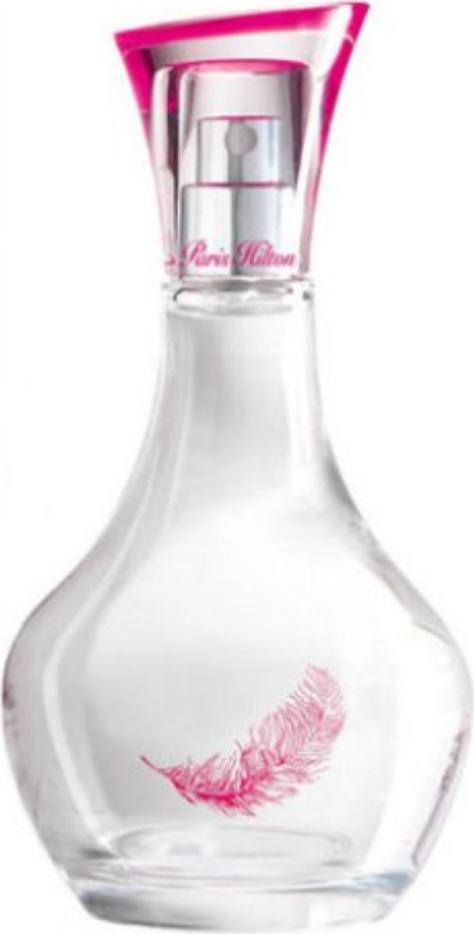 Flacon perfum Paris Hilton Can Can woda perfumowana 100ml - eleganckie opakowanie kwiatowo-owocowego zapachu dla kobiet na białym tle