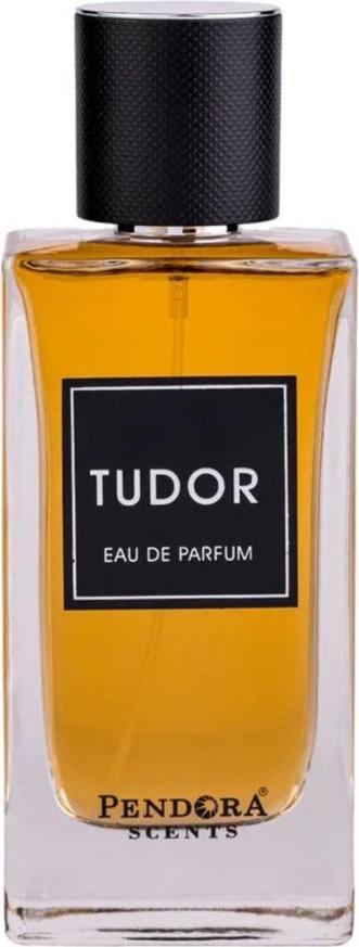 Flacon wody perfumowanej Pendora Scents Tudor 100ml na białym tle - eleganckie opakowanie perfum o królewskim charakterze