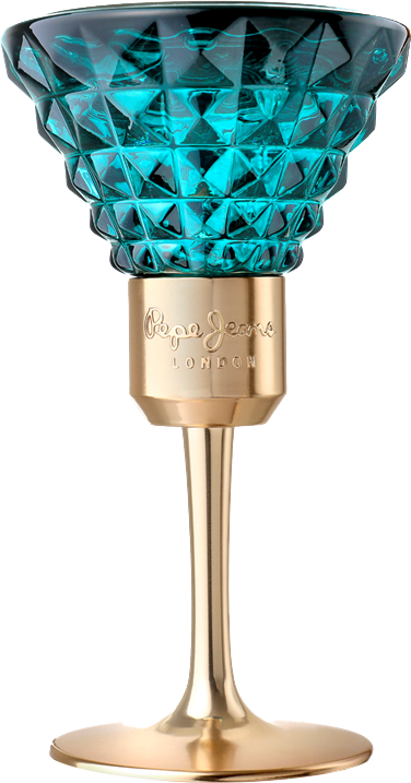 Flacon perfum Pepe Jeans Celebrate for Her woda perfumowana 30ml na białym tle z eleganckim opakowaniem marki Pepe Jeans