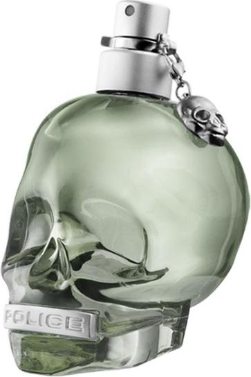 Flacon wody toaletowej Police To Be Green 40ml - męskie perfumy w zielonym opakowaniu z logo marki Police na białym tle