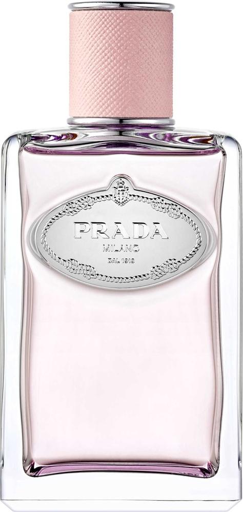 Prada Les Infusions de Rose woda perfumowana 100ml w luksusowym różowym flakonie na białym tle - unisex zapach z nutami róży