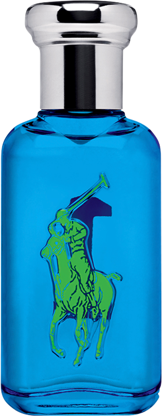 Flakon wody toaletowej Ralph Lauren Big Pony 1 dla mężczyzn 100ml z charakterystycznym logo marki na eleganckiej butelce perfum