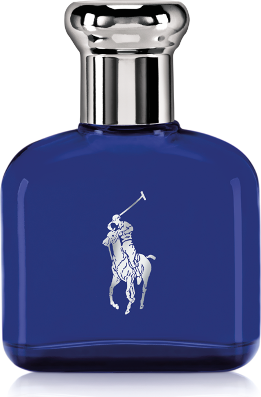 Flacon wody toaletowej Ralph Lauren Polo Blue 75ml w niebieskim opakowaniu - męskie perfumy o świeżym zapachu melona i ogórka
