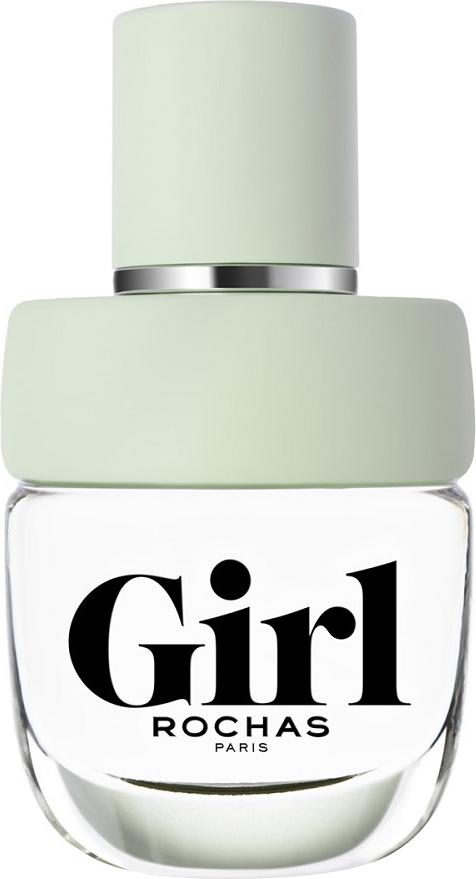 Flacon wody toaletowej Rochas Girl 40ml z eleganckim opakowaniem, prezentujący cytrusowo-kwiatowy zapach dla kobiet marki Rochas