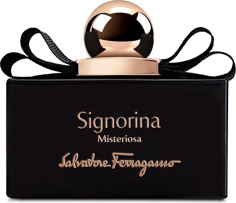 Flacon perfum Salvatore Ferragamo Signorina Misteriosa woda perfumowana damska 100ml z eleganckim opakowaniem włoskiej marki luksusowej