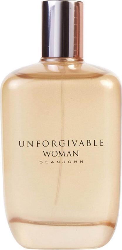 Flacon perfum Sean John Unforgivable Woman woda perfumowana damska 125ml na białym tle z eleganckim opakowaniem marki Sean John