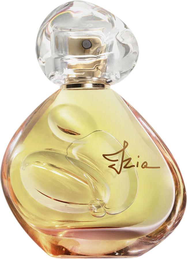 Flacon perfum Sisley Izia woda perfumowana 50ml z eleganckim opakowaniem marki Sisley na białym tle - luksusowe perfumy damskie