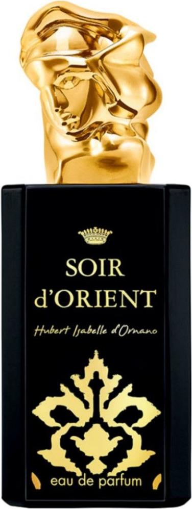 Flacon perfum SISLEY Soir D'Orient woda perfumowana dla kobiet o orientalnym zapachu korzenno-kwiatowym na eleganckim tle z opakowaniem marki