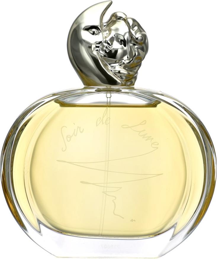 Flacon wody perfumowanej Sisley Soir de Lune 100ml w eleganckiej butelce z logo marki Sisley na białym tle dla kobiet