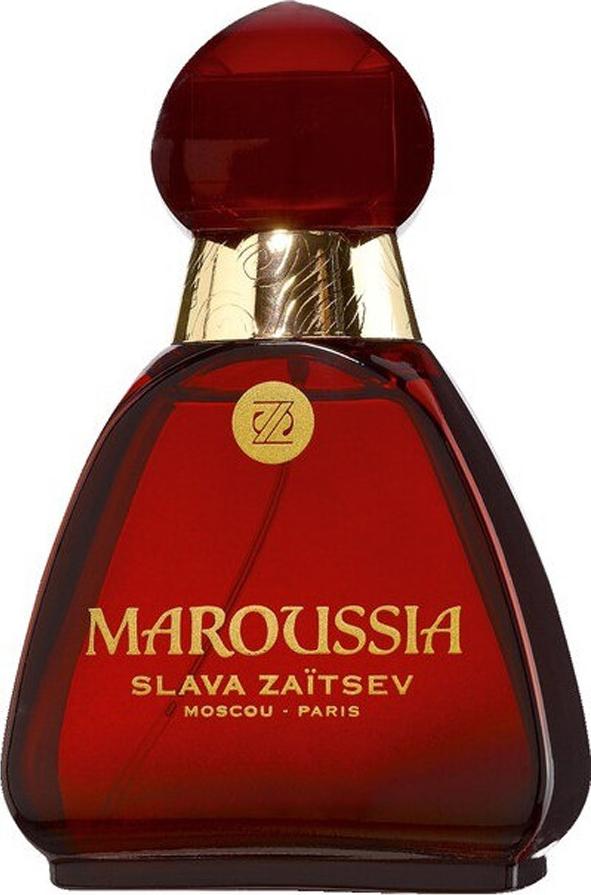 Flacon wody toaletowej Slava Zaitsev Maroussia 100ml w orientalnym opakowaniu - kwiatowo-orientalne perfumy dla kobiet z nutami jaśminu