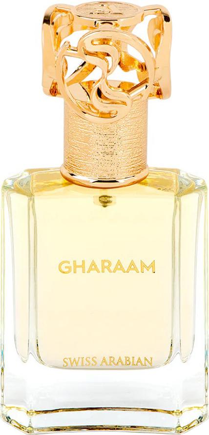 Flacon wody perfumowanej Swiss Arabian Gharaam 50ml - orientalne perfumy unisex z jaśminem, szafranem i bursztynem w eleganckim opakowaniu