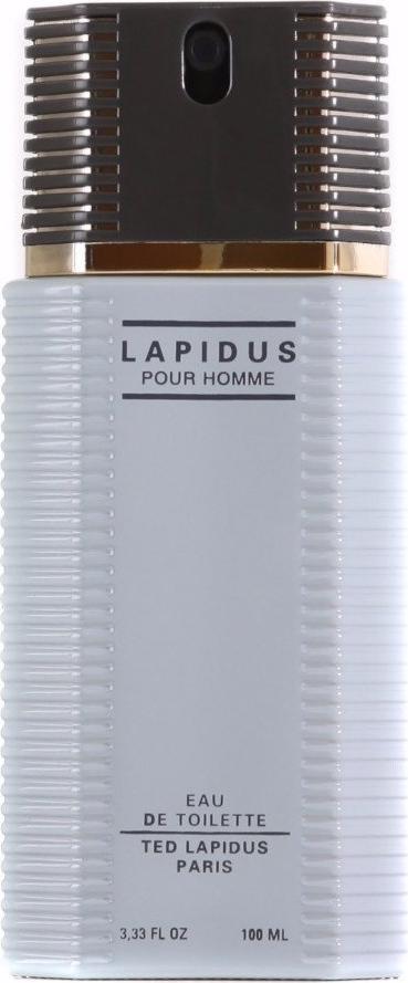 Flacon wody toaletowej Ted Lapidus pour Homme 100ml - orientalne perfumy męskie z nutami ananasa, bergamotki i bursztynu w eleganckim opakowaniu