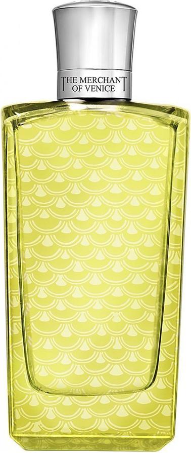 Flacon perfum The Merchant of Venice Nobil Homo Colonia Veneziana 100ml - elegancka butelka wody perfumowanej dla mężczyzn na białym tle