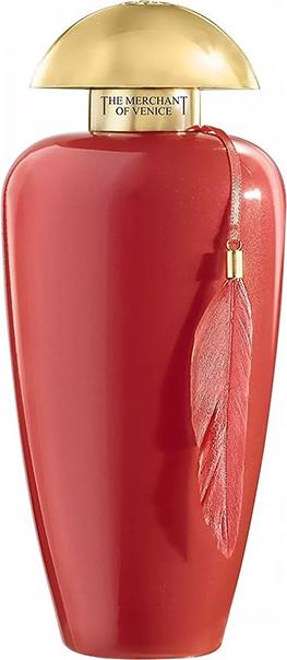 Flacon perfum The Merchant of Venice Flamant Rose woda perfumowana 100ml w eleganckiej butelce z opakowaniem marki weneckiej