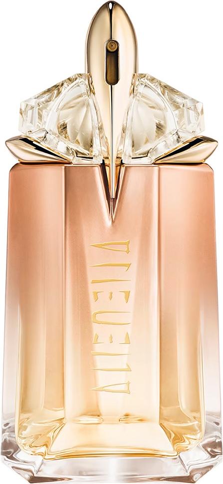 Flacon perfum MUGLER Alien Goddess Supra Florale woda perfumowana 30ml z charakterystycznym designem marki Mugler na białym tle