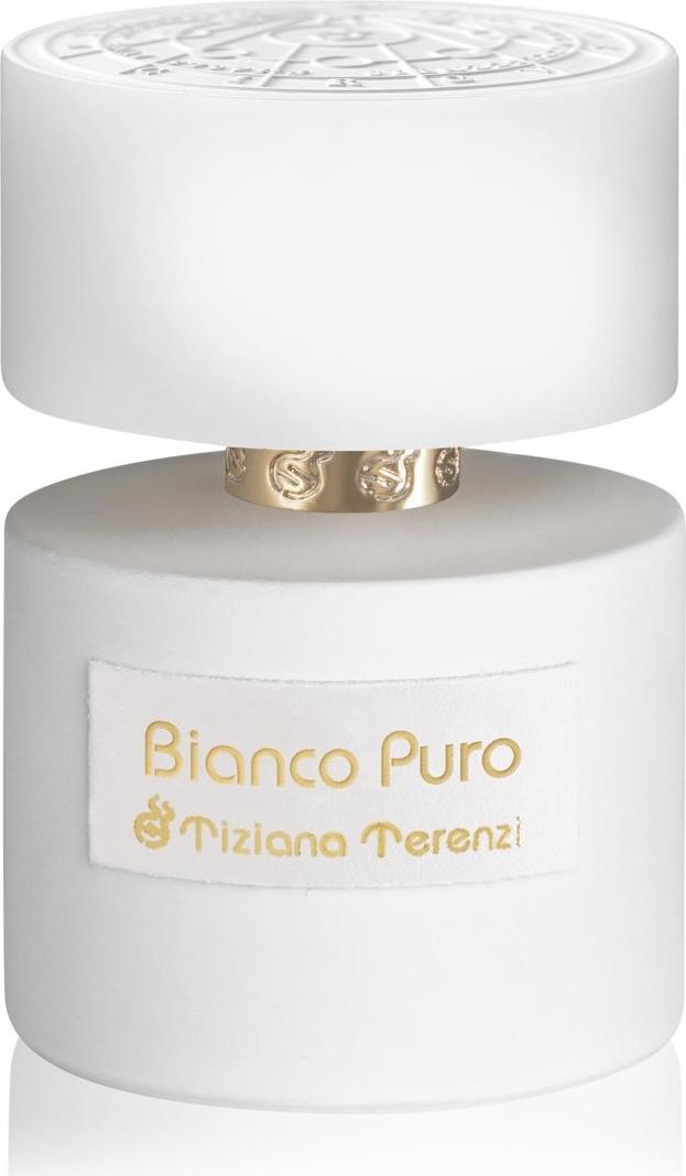 Flacon perfum Tiziana Terenzi Bianco Puro 100ml - luksusowe orientalne perfumy z cytrusami, szafranem i Black Oud w eleganckim opakowaniu