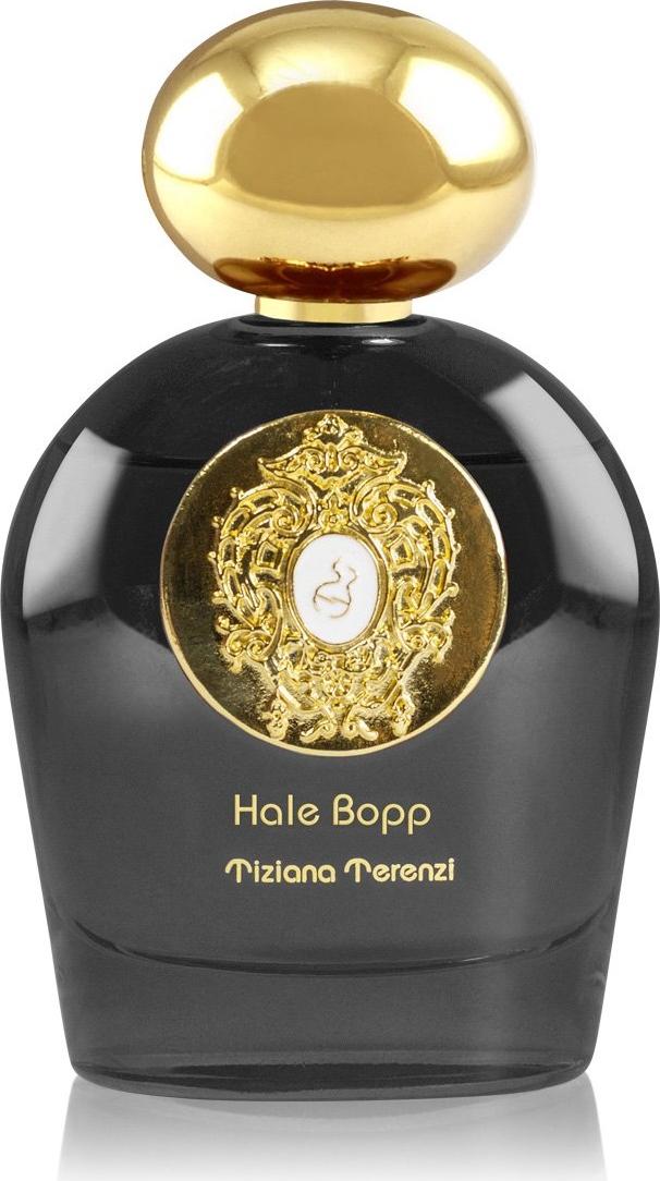 Flacon perfum Tiziana Terenzi Hale Bopp 100ml w eleganckim opakowaniu, luksusowe unisex perfumy z nutami przypraw i drewna sandałowego