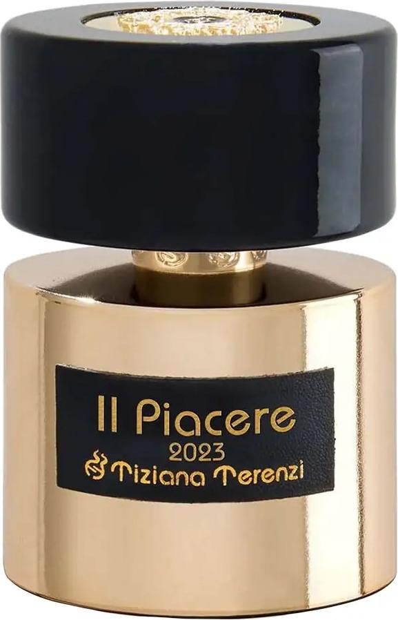 Flacon perfum Tiziana Terenzi Il Piacere Anniversary Kollektion 100ml z eleganckim opakowaniem na białym tle