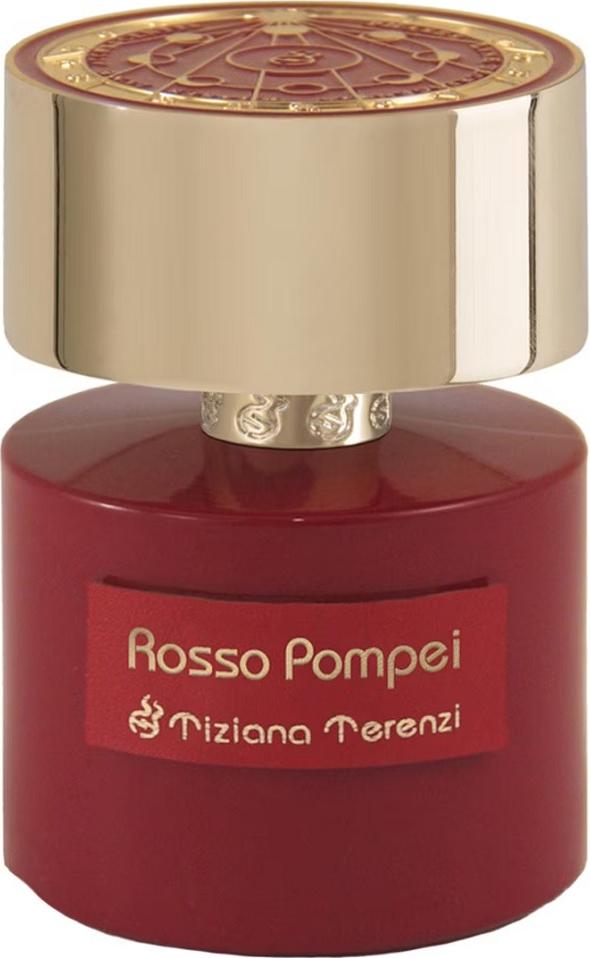 Flacon perfum Tiziana Terenzi Rosso Pompei 100ml w eleganckim opakowaniu - luksusowe perfumy unisex z owocowo-kwiatową kompozycją