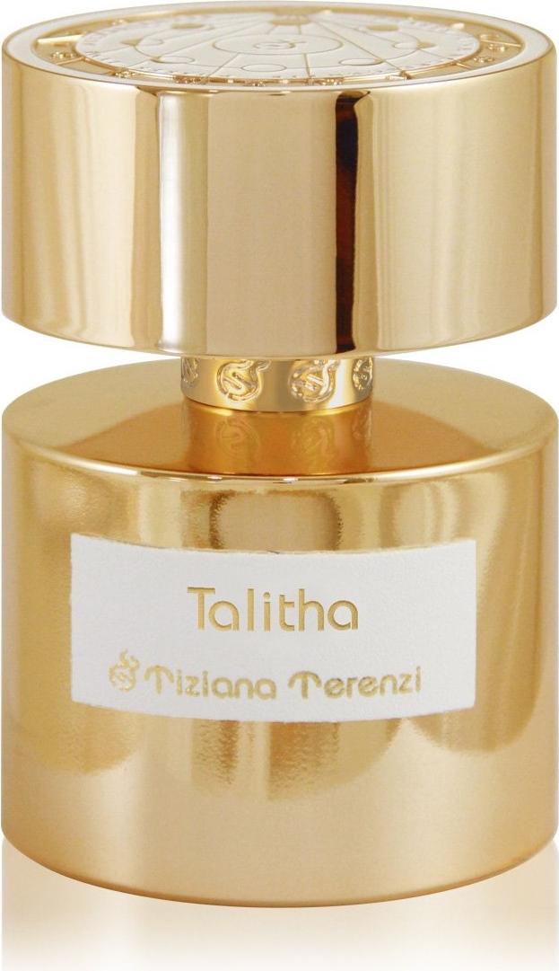 Flacon perfum Tiziana Terenzi Talitha 100ml w eleganckim opakowaniu - luksusowe unisex perfumy z nutami cytrusów, róży i przypraw