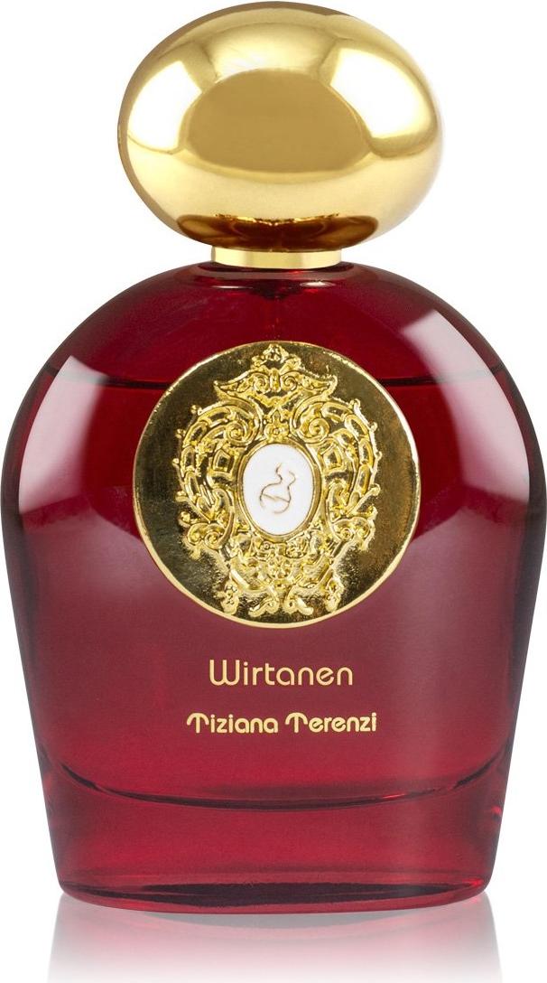 Flacon perfum Tiziana Terenzi Wirtanen 100ml - luksusowe orientalne perfumy w eleganckim opakowaniu marki Tiziana Terenzi na białym tle
