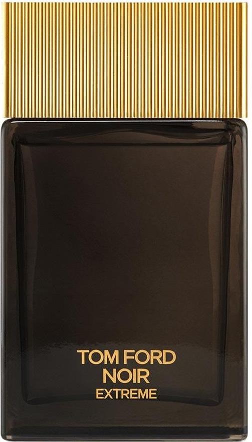 Flacon perfum Tom Ford Noir Extreme woda perfumowana 100ml w eleganckim czarnym opakowaniu z logo marki Tom Ford na białym tle