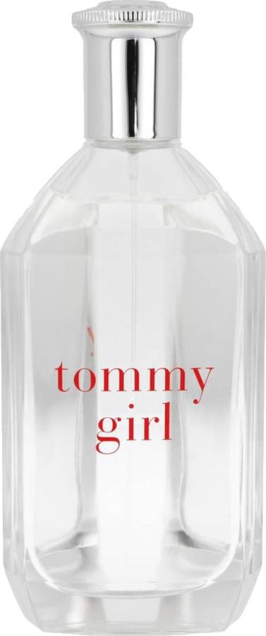 Flacon wody toaletowej Tommy Hilfiger Tommy Girl 200 ml na białym tle - eleganckie opakowanie perfum dla kobiet od znanej marki modowej