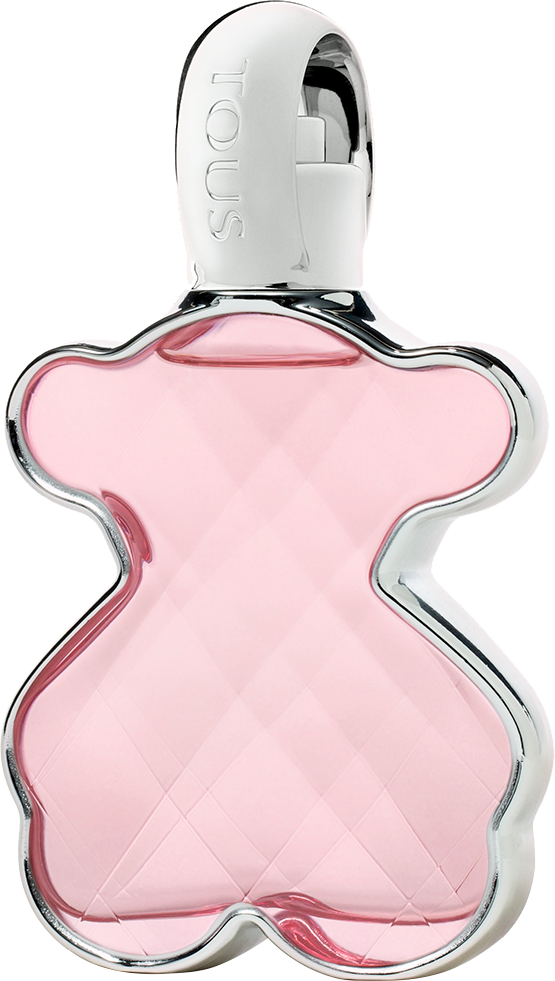 Flacon wody perfumowanej Tous LoveMe 30ml na białym tle - owocowo-kwiatowe perfumy hiszpańskiej marki dla kobiet