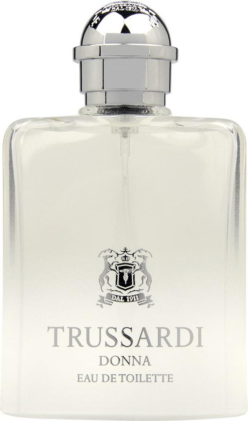 Trussardi Donna woda toaletowa 30ml w eleganckim białym flakonie - owocowo-kwiatowy zapach dla kobiet z nutami yuzu i wanilii