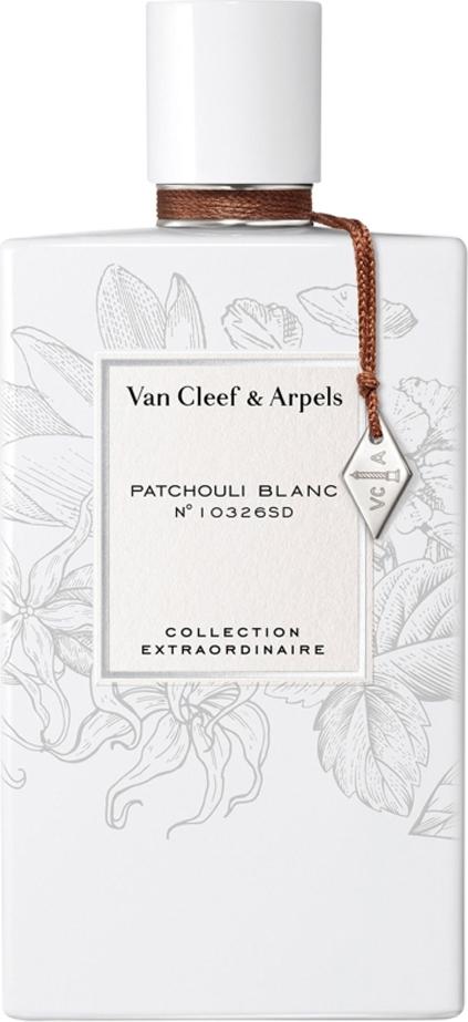 Flacon wody perfumowanej Van Cleef & Arpels Collection Extraordinaire Patchouli Blanc 75ml z eleganckim opakowaniem marki premium