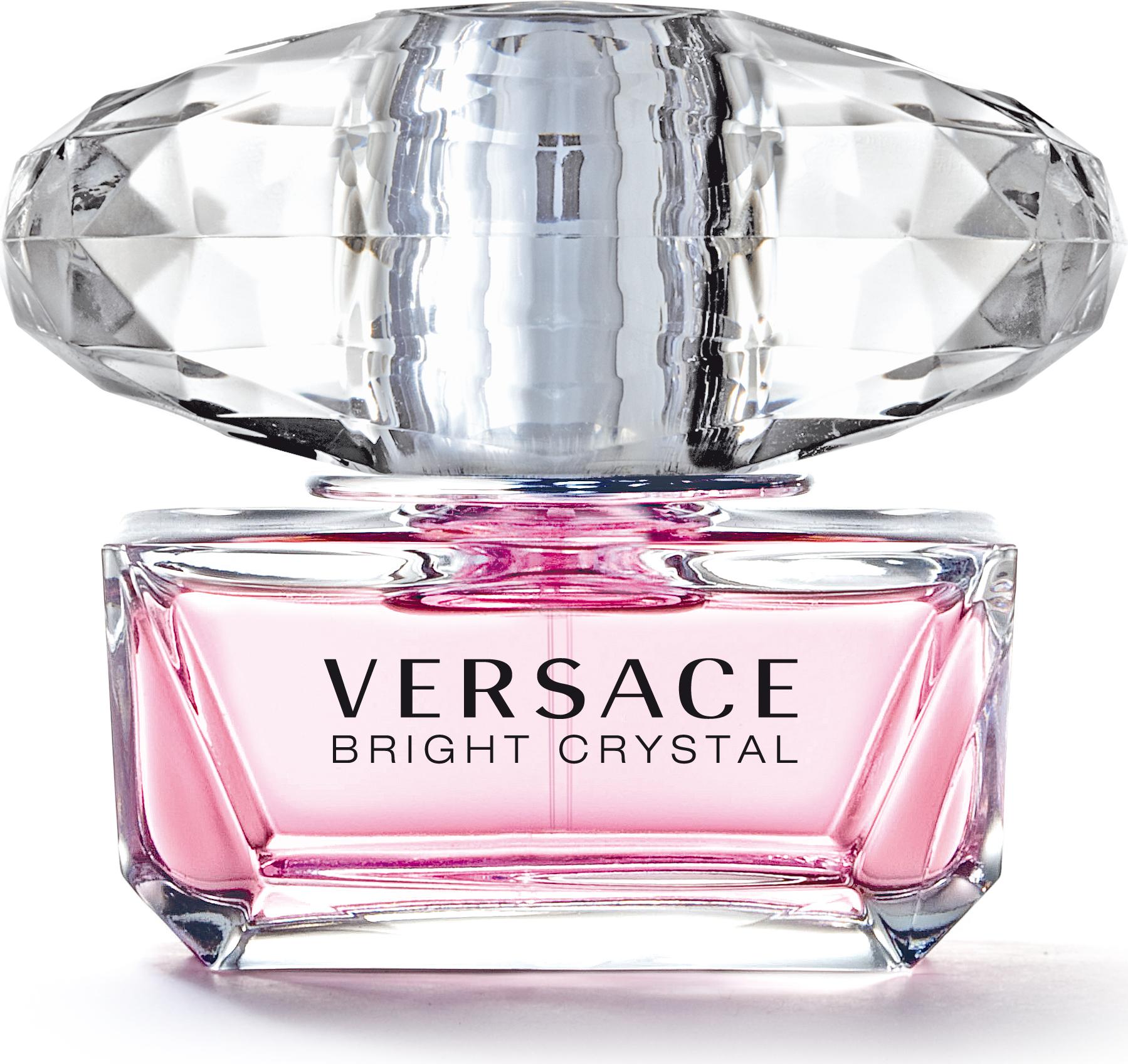 Flacon perfum Versace Bright Crystal woda toaletowa 30ml w eleganckim opakowaniu z charakterystycznym logo marki Versace