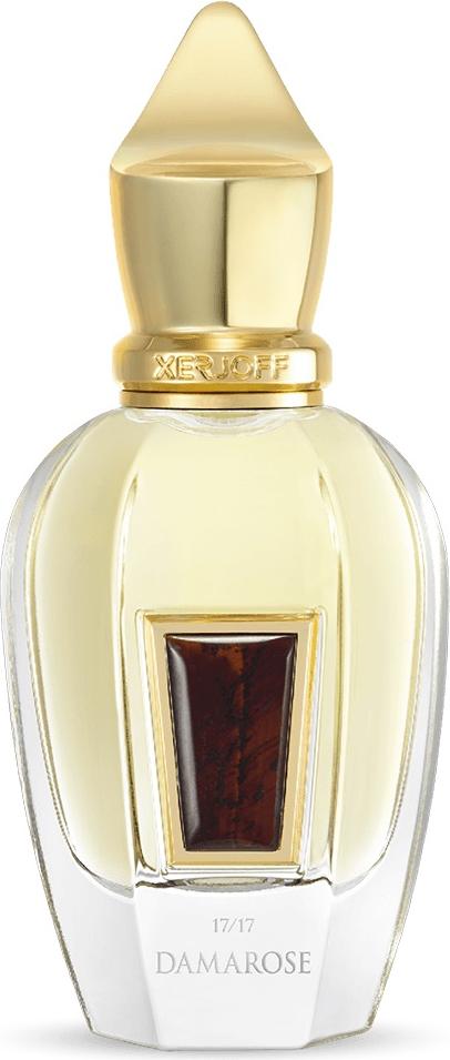 Flacon perfum XERJOFF XJ 17/17 Damarose woda perfumowana 50ml z eleganckim opakowaniem luksusowej marki na białym tle do sprzedaży online