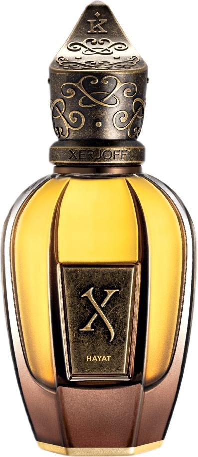 Flacon perfum XERJOFF Hayat z kolekcji K-Kollektion woda perfumowana 50ml z eleganckim opakowaniem luksusowej marki niszowych zapachów